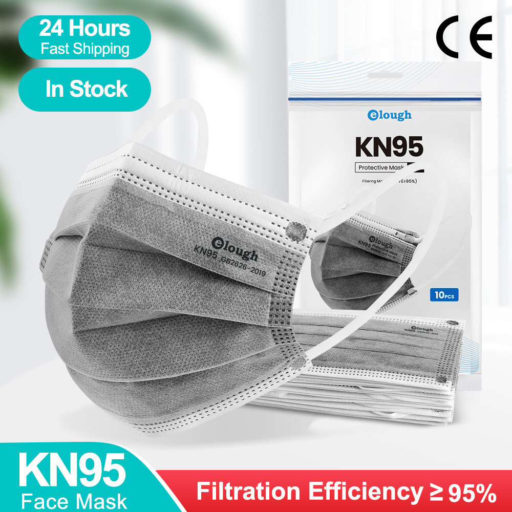 In Stock 10-100PCS KN95 Masks 5 Layers kn95 Mascarillas Certificadas Protective Mouth Mask Reusable 