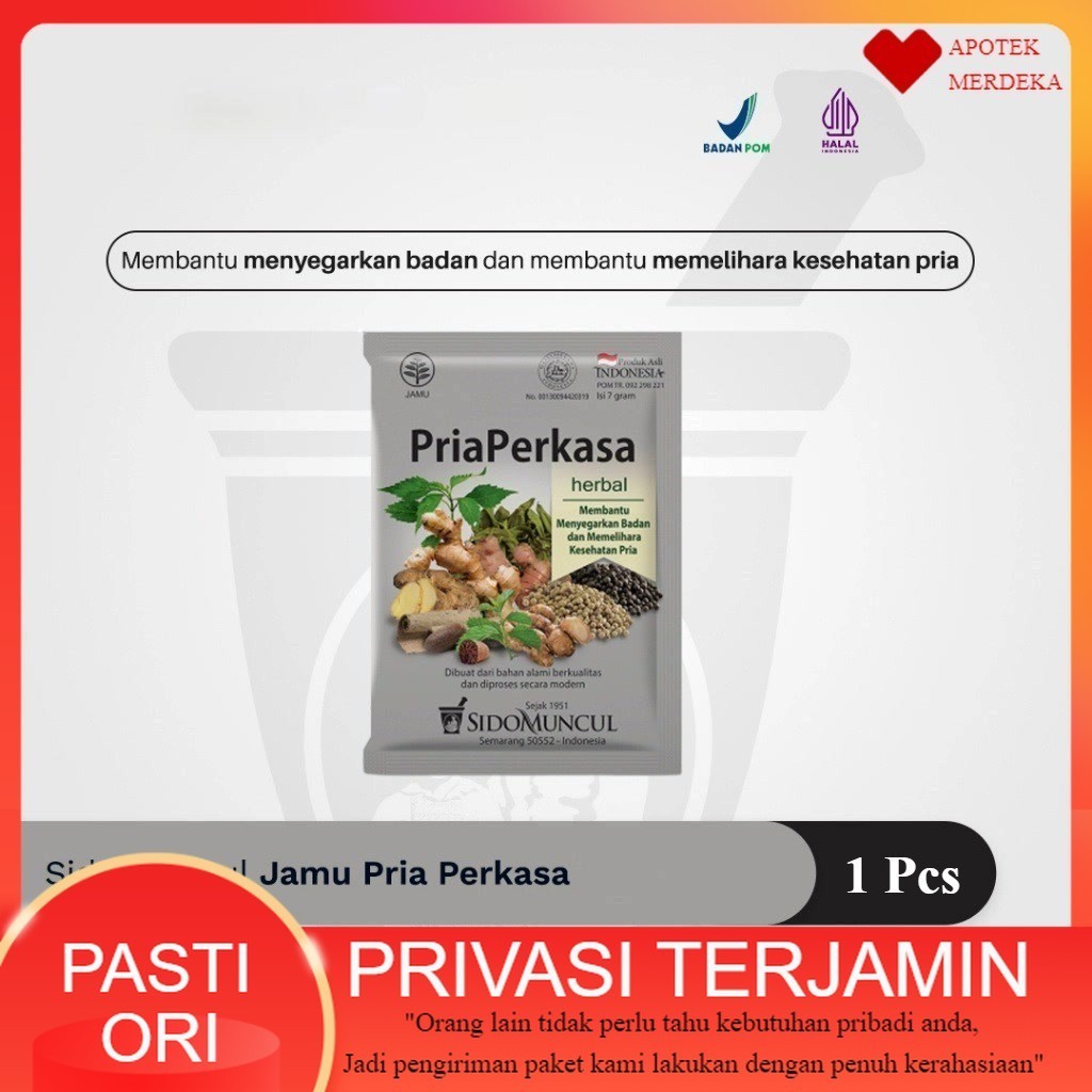 Sido Muncul Jamu Pria Perkasa Sachet