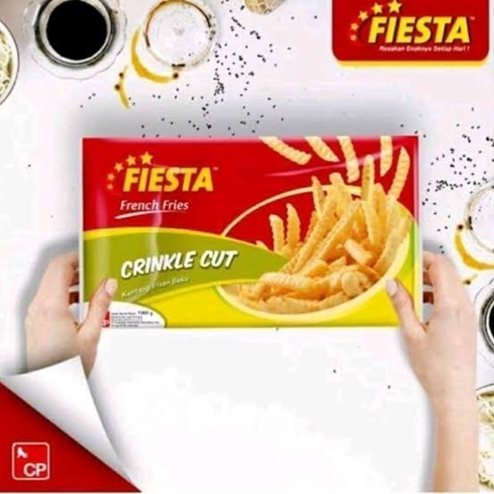 

FIESTA FRENCH FRIES CRINKLE CUT 500GR & 1KG