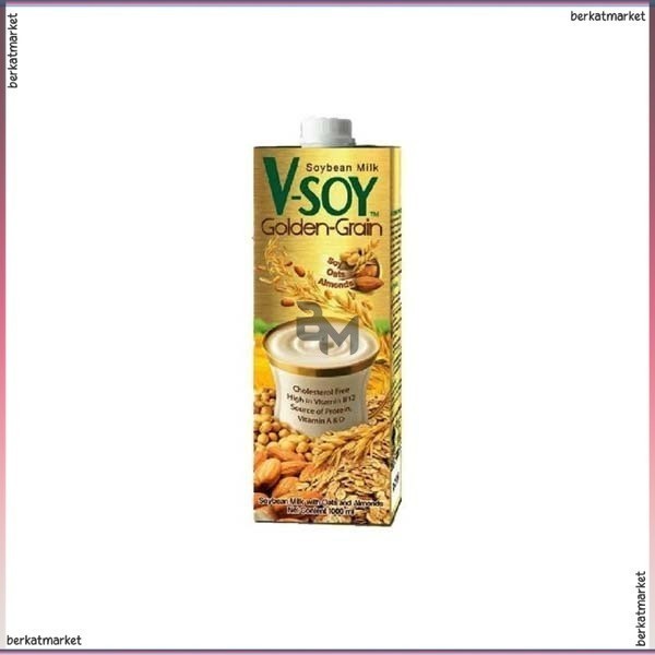 

VSOY SOYMILK GOLDEN GRAIN 1 LITER SUSU