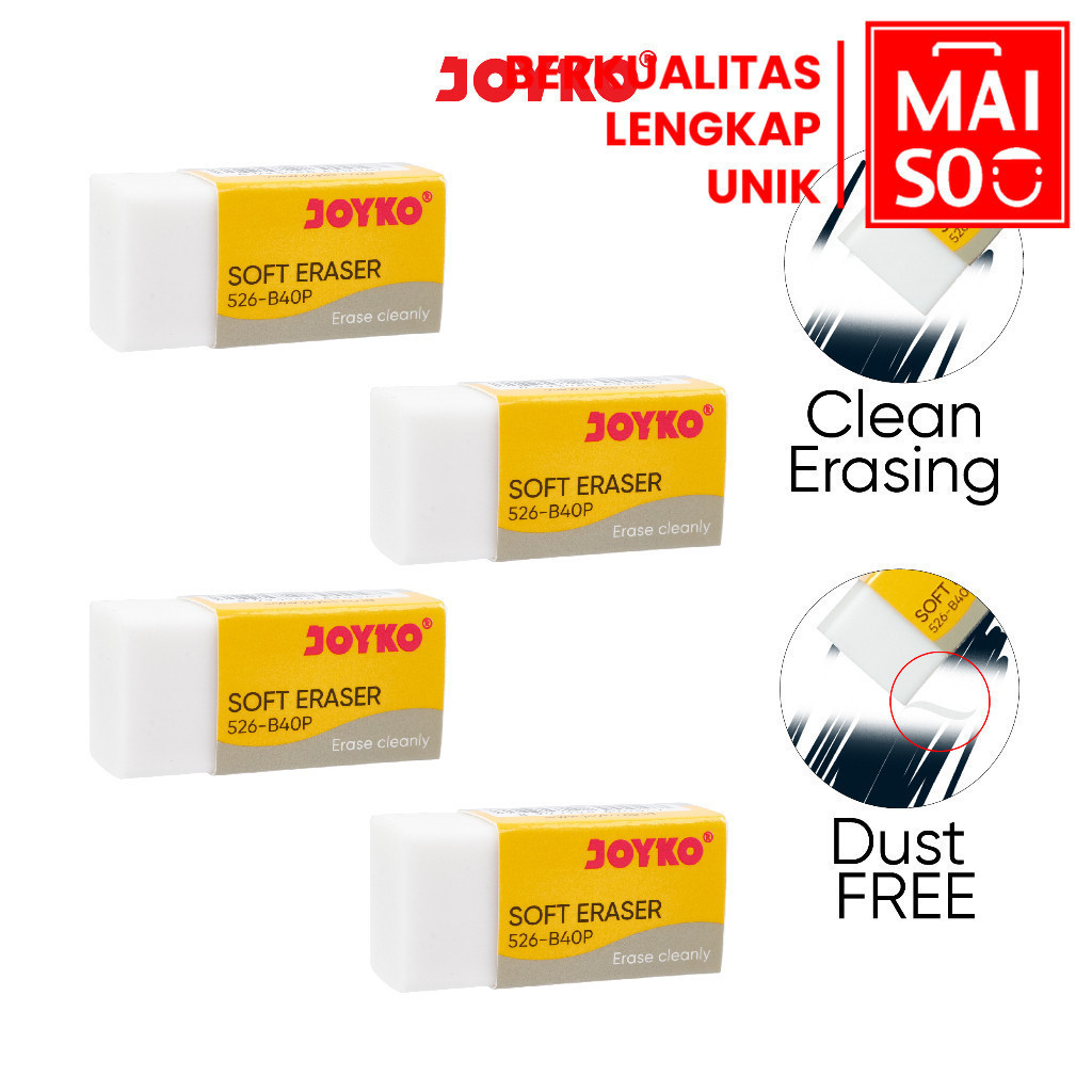 

Joyko Eraser Penghapus 526 B40P Putih