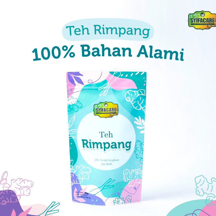 

TERJUAL Teh Rimpang Syifacare Teh Celup Rempah 100% Bahan Alami20 Tea Bag