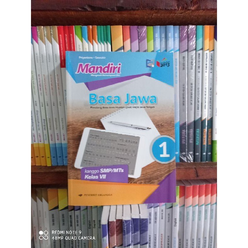 Buku Mandiri Basa Jawa Kelas 7 Erlangga