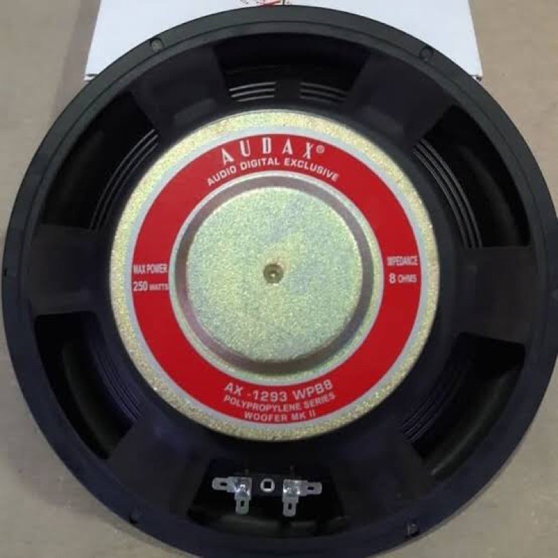 Speker AUDAX "12" Woofer AX-1293 WPB8