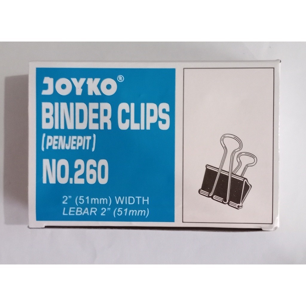 

Binder Clips No 260