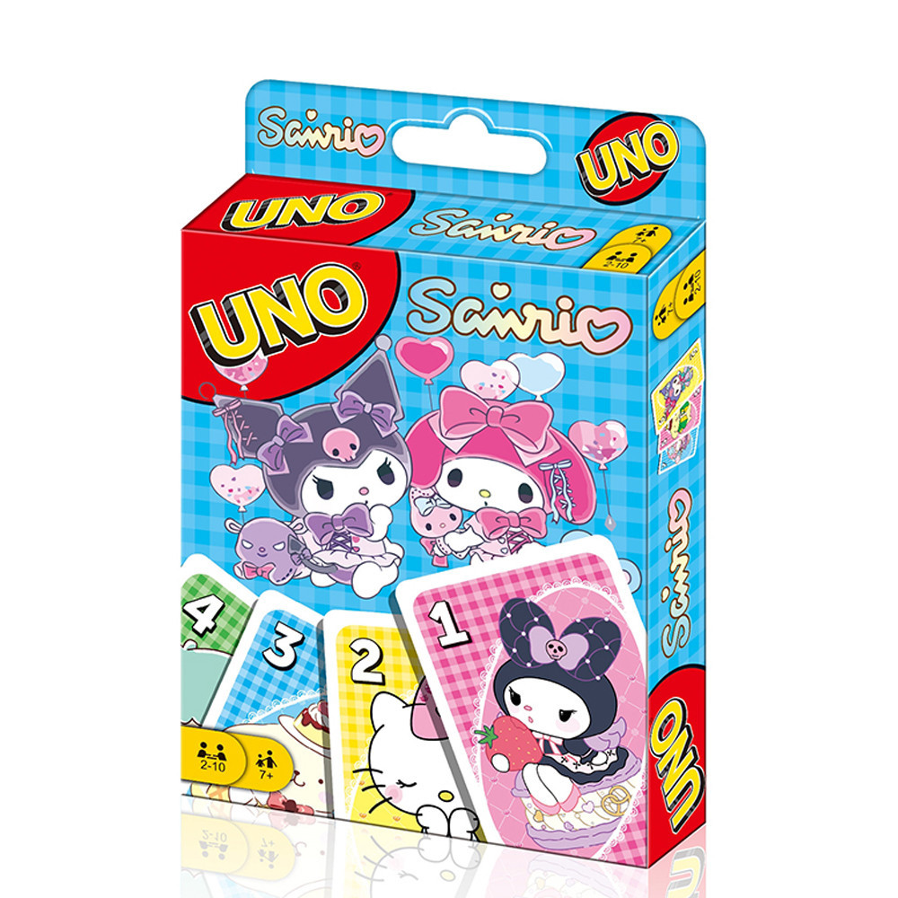 

uno flip! Board Games UNO Sanrio Card Game uno No mercy Card Table Game Playing for Adults Kid Birthday Gift Toy