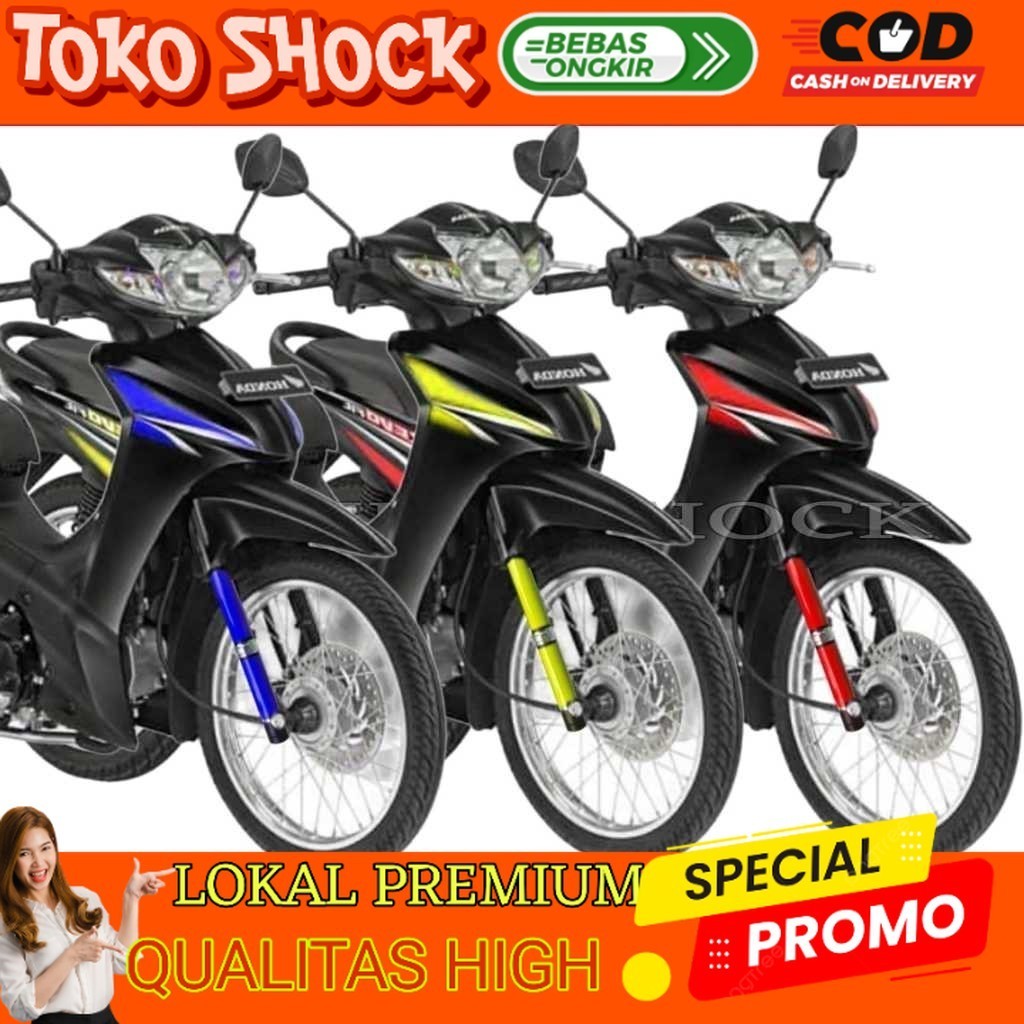 Variasi Motor Revo Cover Shock
