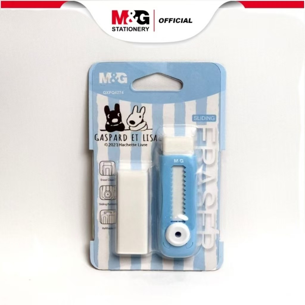 

M&G Gaspard Et Lisa penghapus/push eraser - Sliding Eraser