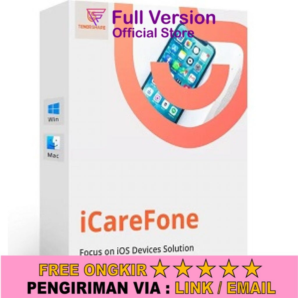 Tenorshare Icarefone - Aplikasi Untuk Transfer Data WA Dari Android Ke Iphone For Windows Lifetime