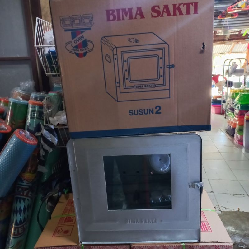 oven bima 2 susun 38 tebal anti karat ASLI