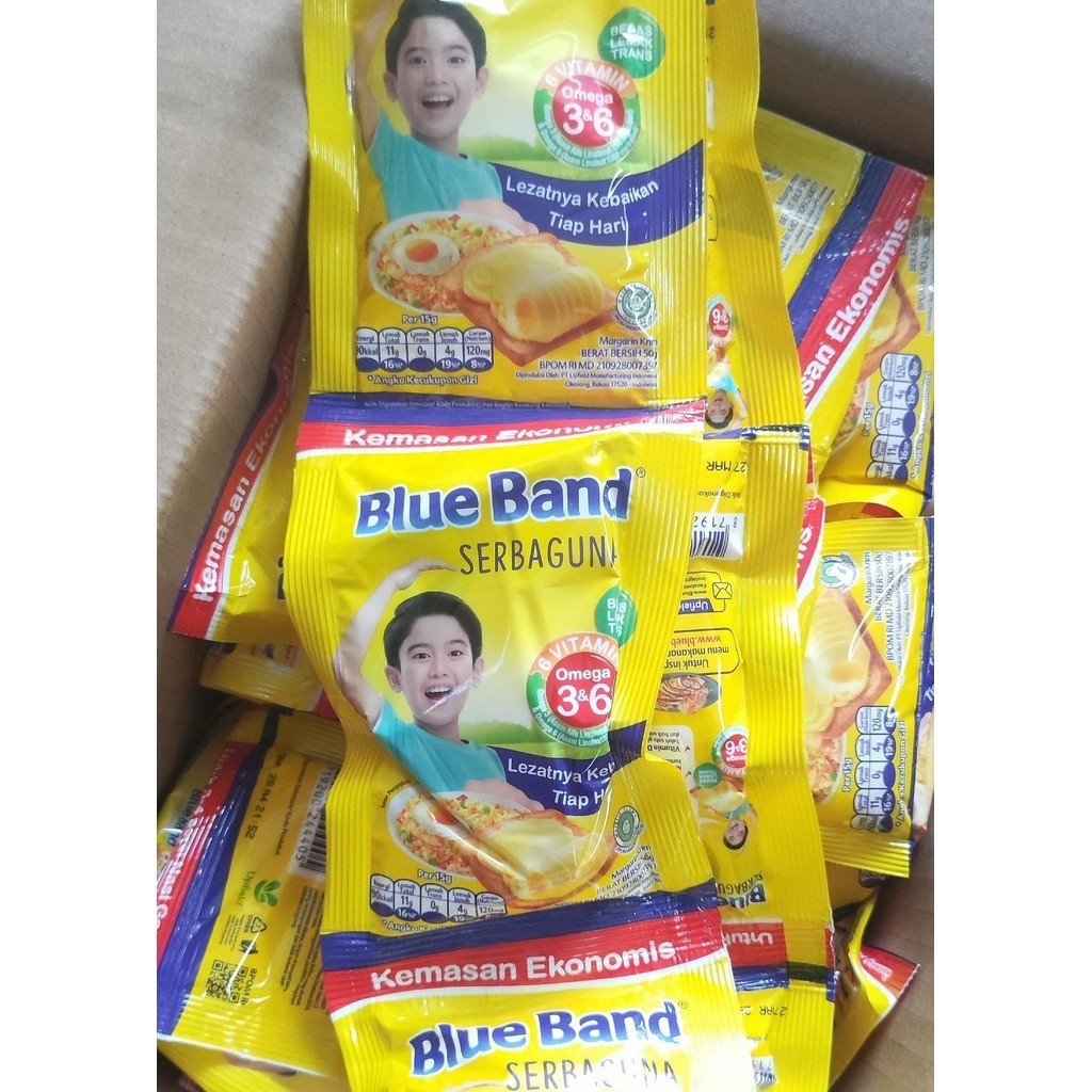 

Mentega Blue Band 50gr PCS