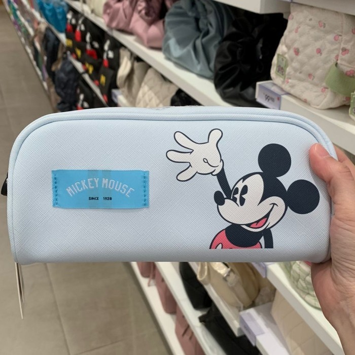 

miniso Mickey Mouse pensil case kotak tempat pensil - melengkung