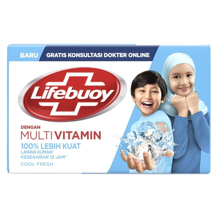 LIFEBUOY - SABUN BATANG - Cool Fresh - 70gr
