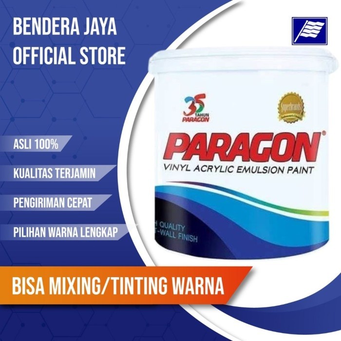 Cat Tembok Interior Paragon Emulsion Warna Putih
