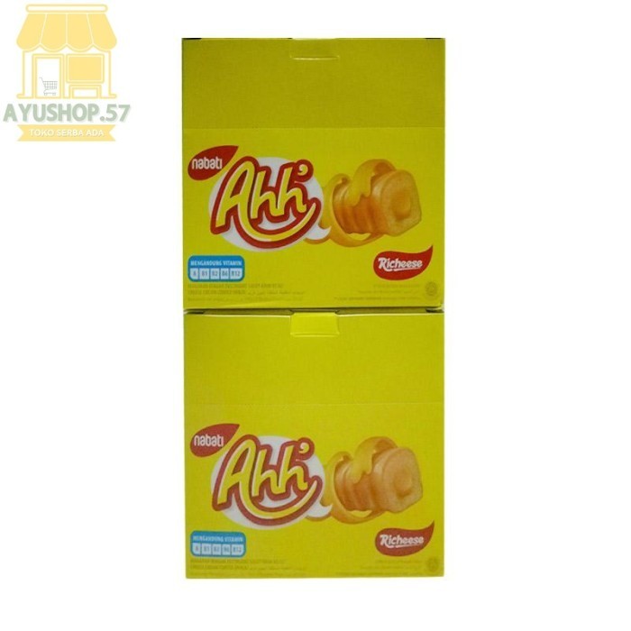 

Richeese Ahh Biskuit [5.5 gr/ 20 pcs/ Pack] - AYUSHOP57