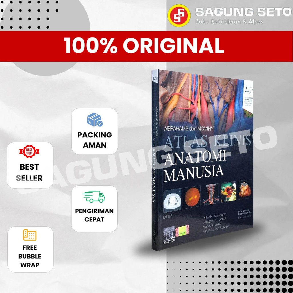 ATLAS KLINIS ANATOMI MANUSIA EDISI 8 ABRAHAMS & MCMINN