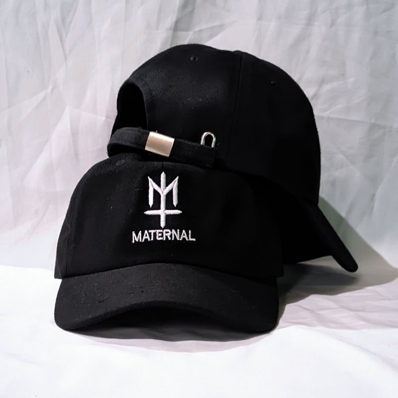 Topi maternal / topi baseball / topi pria distro / topi hitam pria / topi pria ori