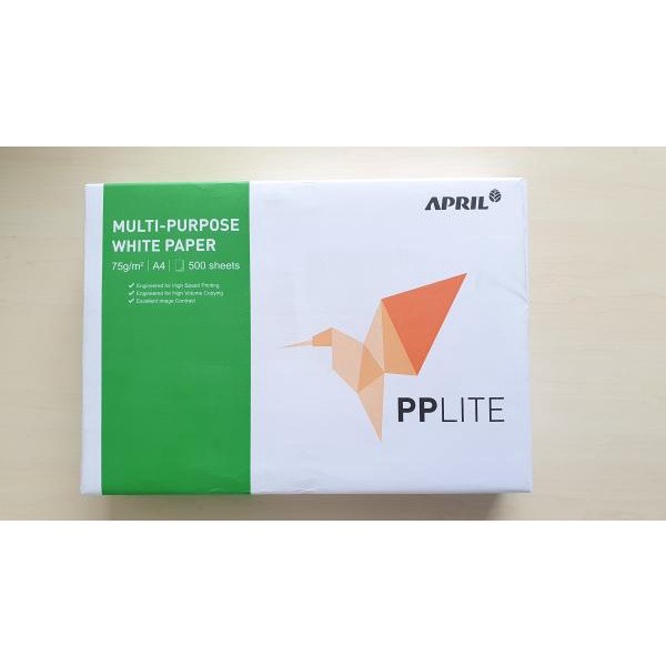 

PP Lite | Kertas HVS 1 Rim | A4 | 75 gsm