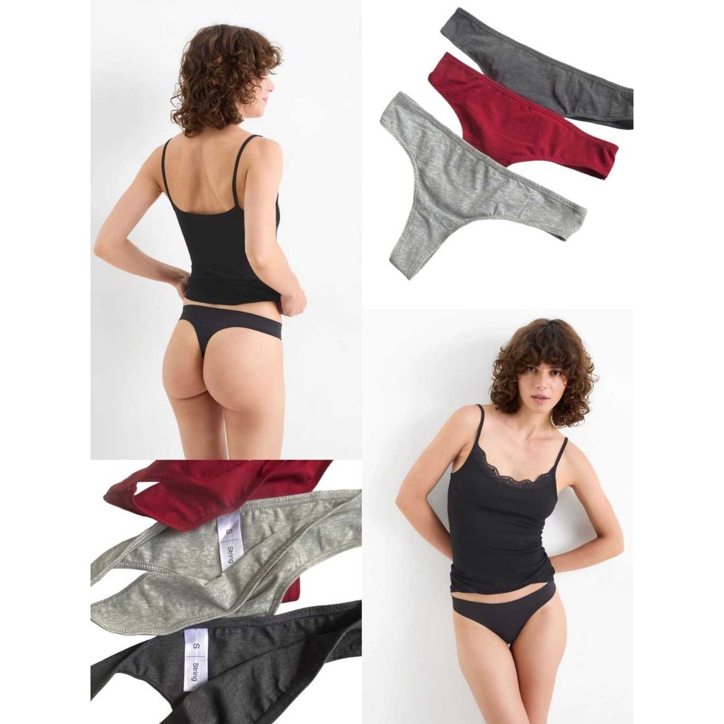 BDS C&A Cotton G-strings Thong - 6210