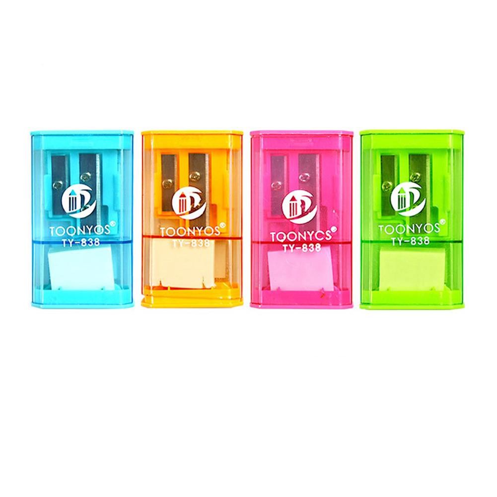 

Cute Mini Sharpeners Candy Color Standard Pencil Cutting Machine Student School Office Stationery for Office Home Supply