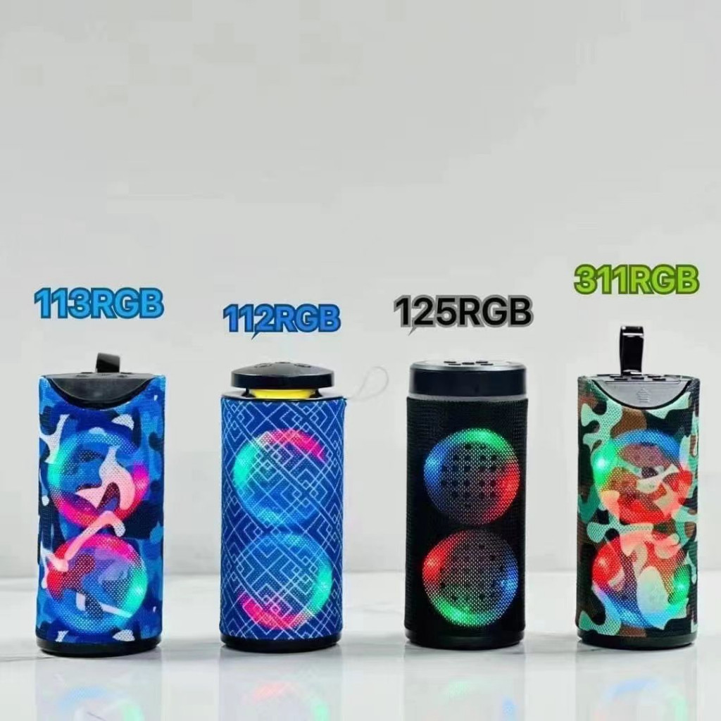 Speaker Bluetooth Mini RGB 112 Wireless Speaker