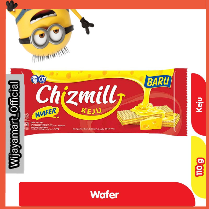 

Chizmill Wafer Jasuke Jagung Susu Keju 110 g