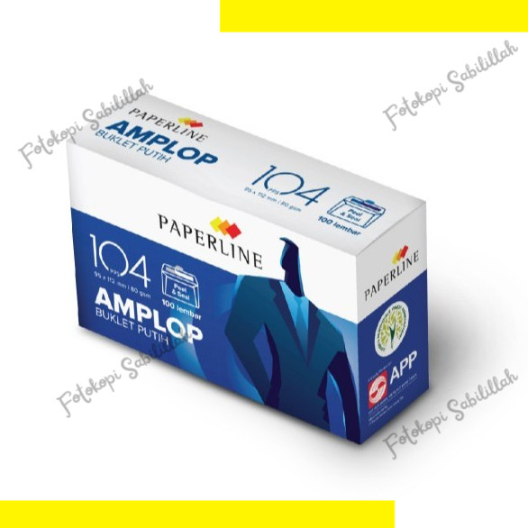 

Amplop Ppl 104 Polos / Amplop Paperline 104 PPS / Amplop Kondangan 104