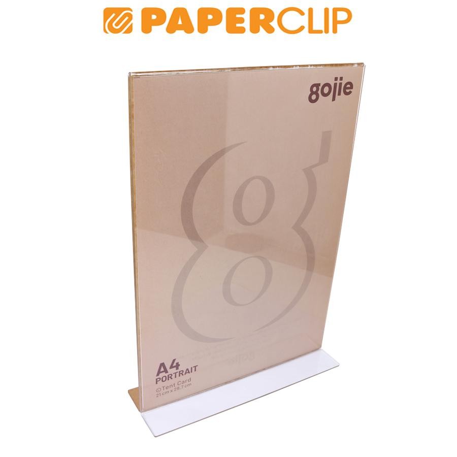

ACRYLIC HOLDER / AKRILIK BROSUR GOJIE T A4 POTRAIT