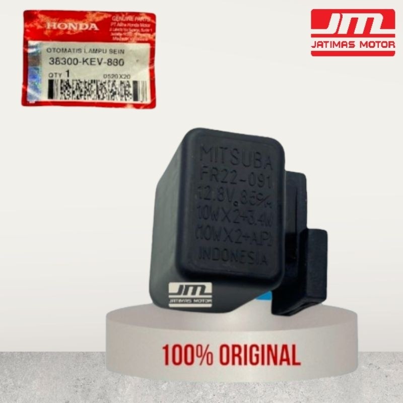 38300-KEV-830 Flasher relay lampu sein riting supra x 100 fit lama ORI AHM