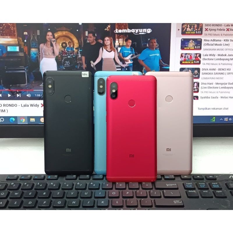 Redmi note 5 ram 4GB rom 64GB second original sudah UBL