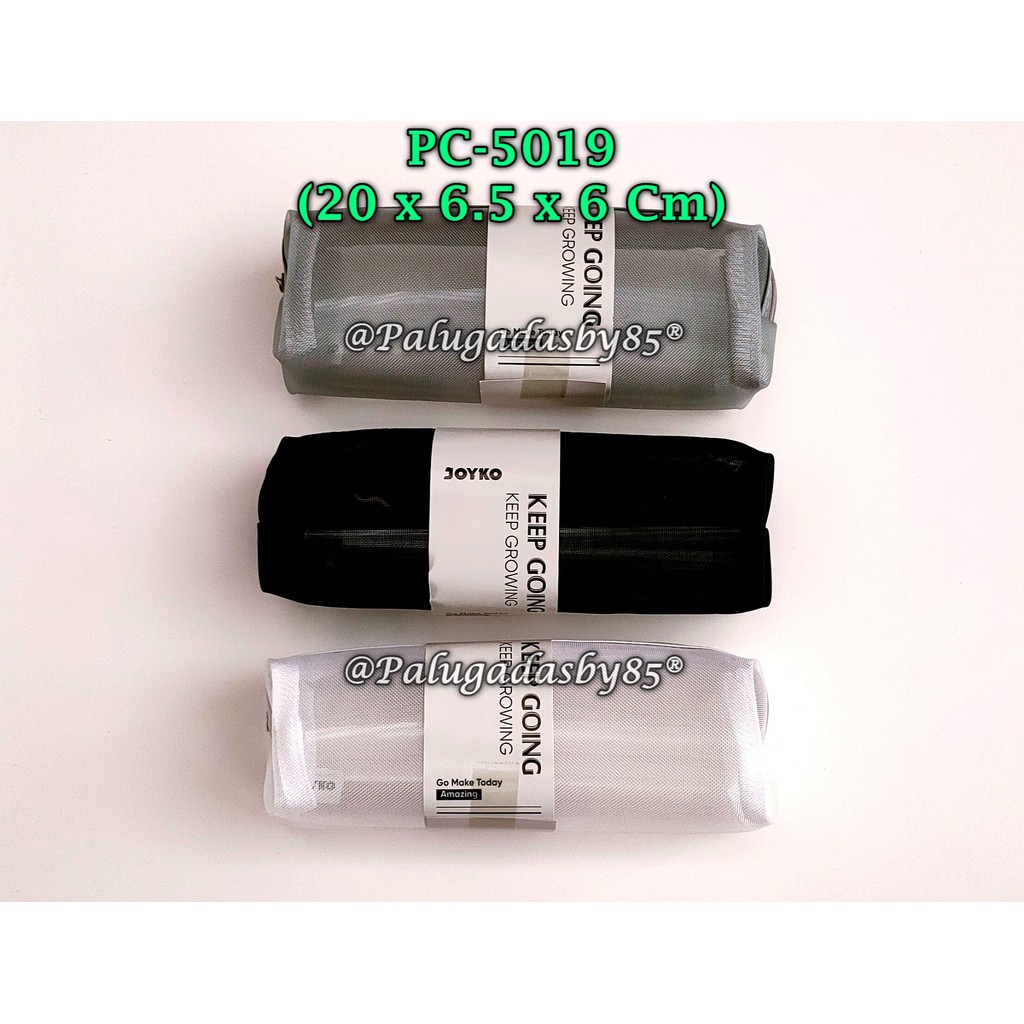 

(1 Biji) Kotak Pensil JOYKO PC-5019 Resleting Jaring / Kotak Tempat Pensil Pencil Case Joyko PC-5019