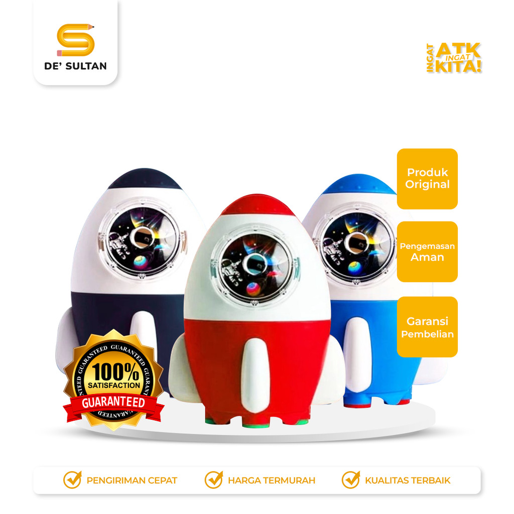 

XIAOLINGJING RAUTAN MEJA SPACE ROCKET 18111 (1PC)