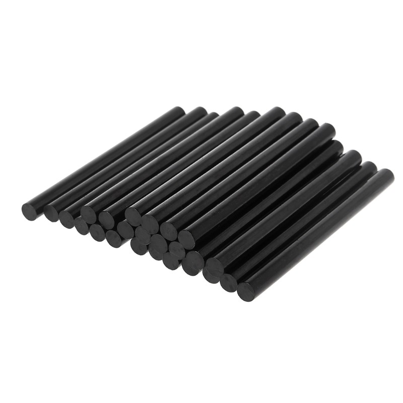 25pcs Hot Melt Black High Adhesive For DIY Crafts Repair Tools Dropship