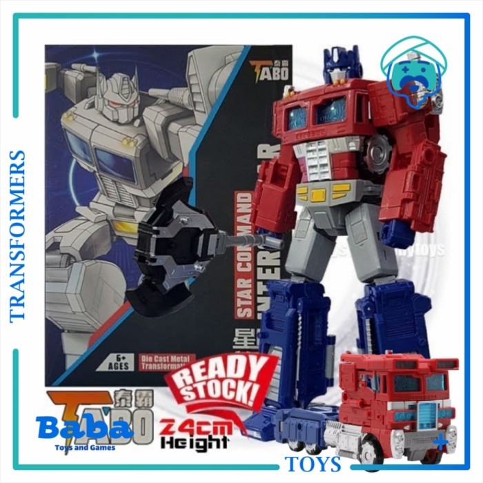 Mainan Robot Transformers Deformation Aoyi Optimus Prime Interstellar