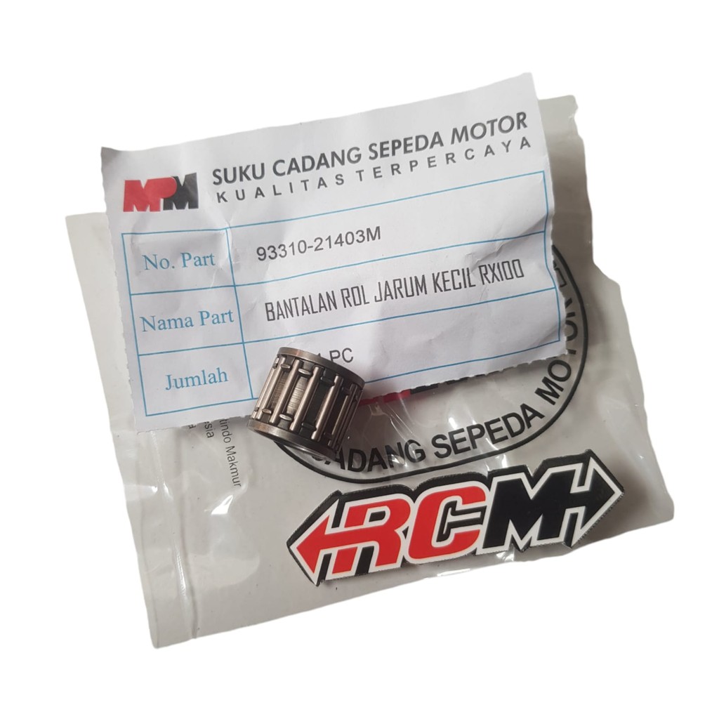 BEARING LAHER BAMBU PEN PISTON STANG SEHER RX 100 ALFA F1 FIZR F1ZR RX100 ORI ORIGINAL MPM