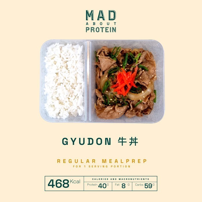 

[REG] Gyudon 牛丼 - MAD ABOUT PROTEIN Frozen Mealprep