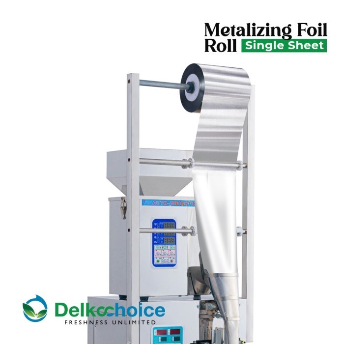✨NEW✨ -Metalize Foil Roll FoodGrade - Kemasan Makanan Aluminium Delkochoice  - Metalizing Roll