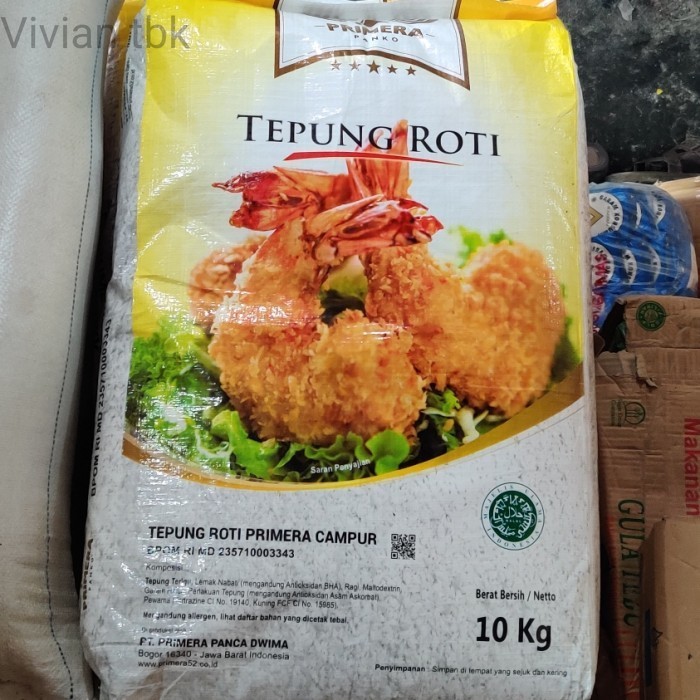 

vv Tepung Roti Primera Panko Mix Breadcrumbs Panir 10 kg HOREKA GOJEK