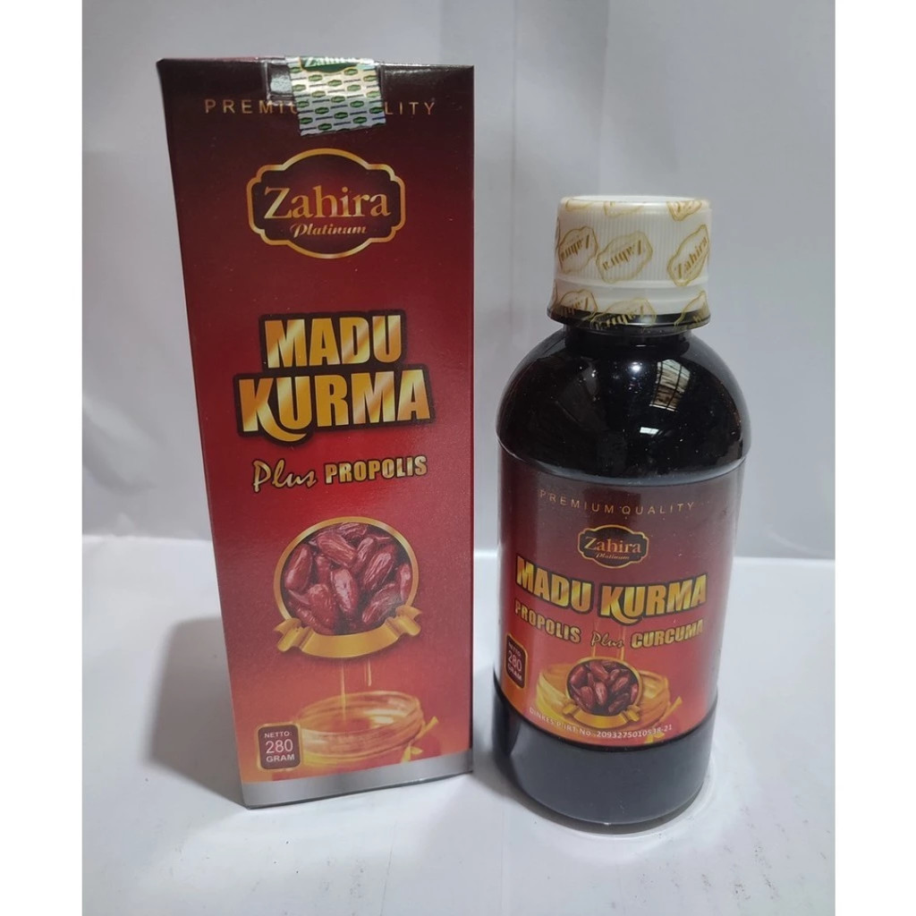 

Madu Kurma Propolis Plus Curcuma Zahira 280Gram