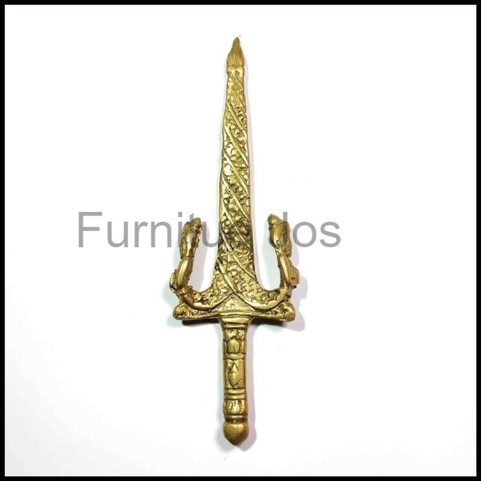 Pedang Trisula Mini Unik Murah FJ2334