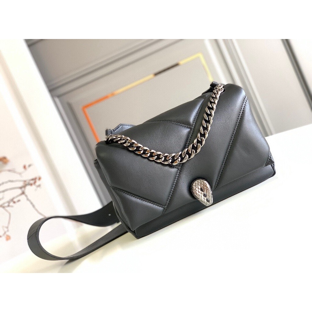 New Counter ORI Tas Branded Bvlgari Serpenti cabochon tas slempang sling bag sz22*15*10cm