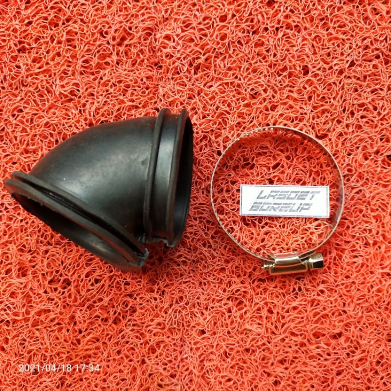 KARET FILTER PILTER KARBU KARBULATOR SET KLEM CLAMP CB GL MP TIGER NINJA R RR 150 PWL 26 PE PWK 28 3