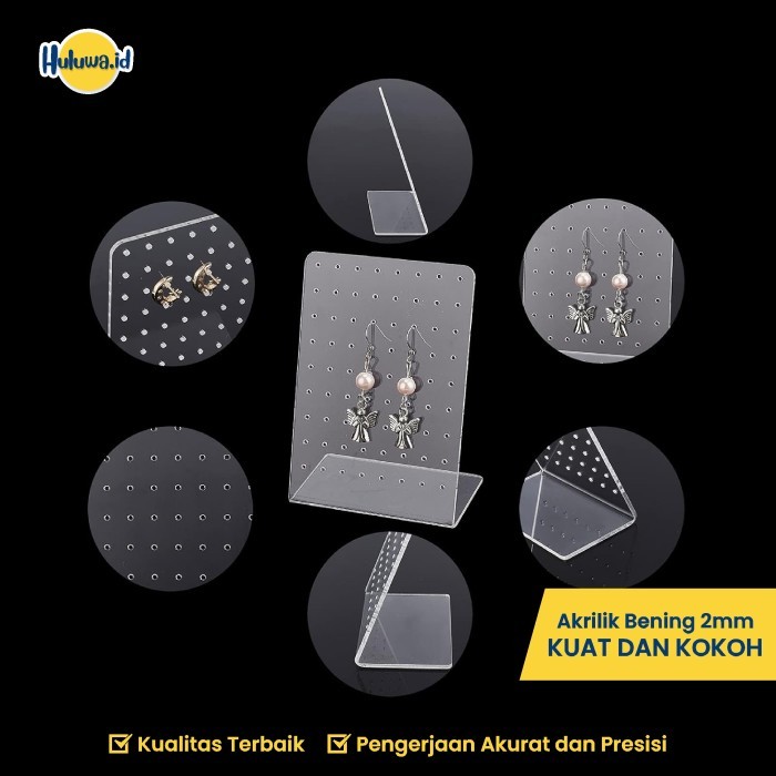 Freyaa77 Rak Display Anting Akrilik / Acrylic Earring Holder / Rak Anting Acrylic