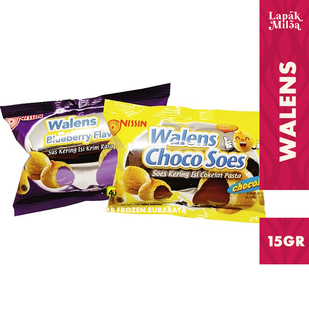 

Roti Wallens Soes Coklat Isi 10pc