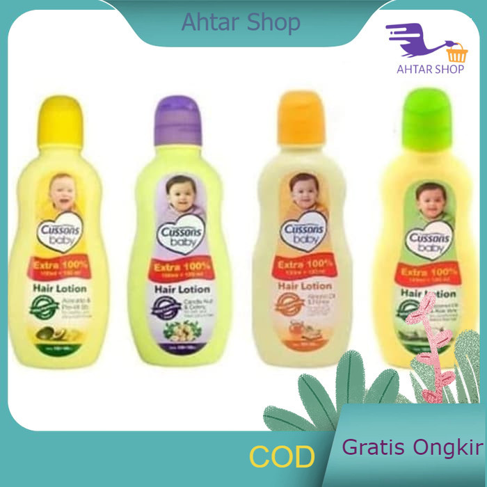 Cussons Baby Hair Lotion 35+15 ml 50 Plus 50ml Minyak Rambut Anak Bayi Kemiri