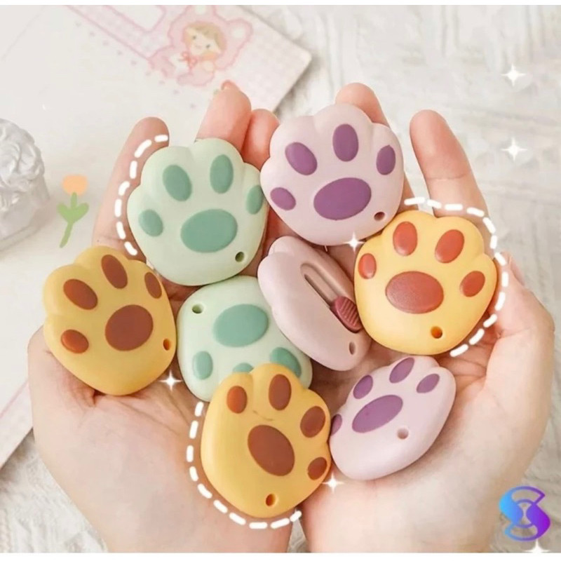

Cutter Mini Viral Motif Lucu | Cuter buka paket | Pisau Cutter Kecil Papper Cut Cutter Mini Lucu Model Bone dan Cloud