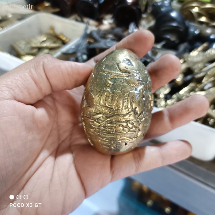 

telur naga full kuningan relief naga bkn megantoro sengkelat kamarogan murah antik