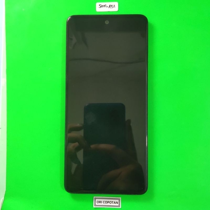 ASLI ORIGINAL COPOTAN SATU SET LCD PLUS FRAME SAMSUNG A51 ORIGINAL COPOTAN