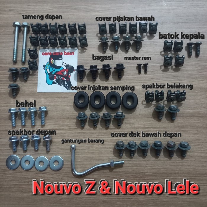 baut full set nouvo z / nouvo lele