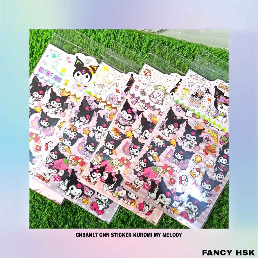

CHN STICKER KUROMI MY MELODY CHSAN17